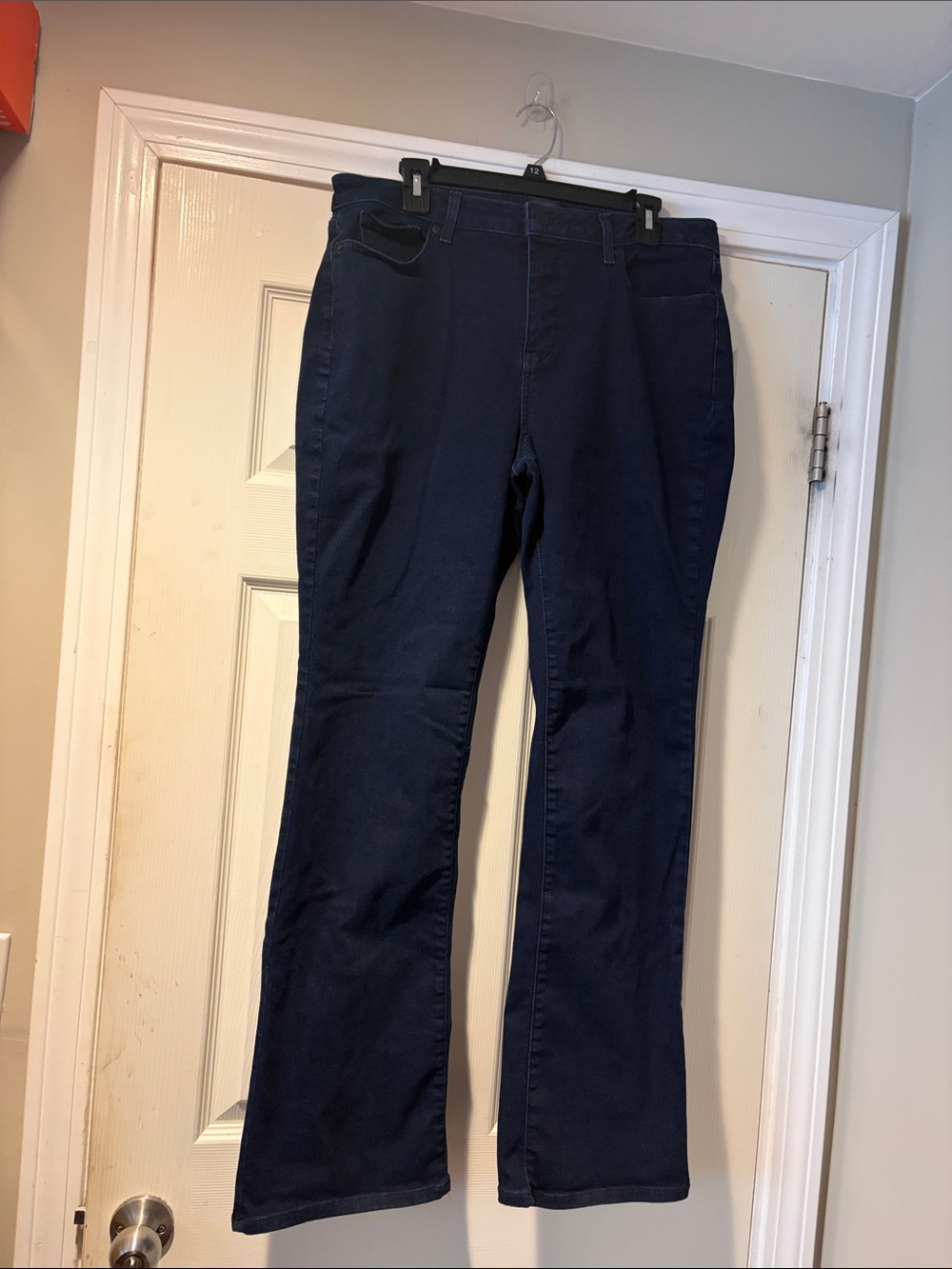NYDJ Barbara Bootcut Jeans in Dark Navy 14